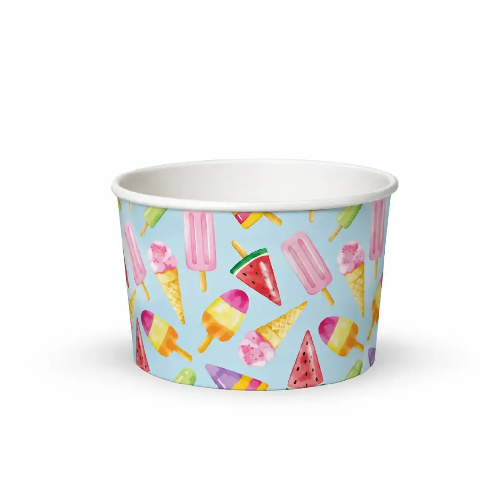 Papierové misky 120 ml