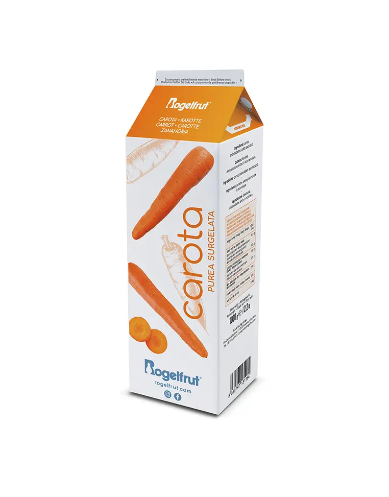 Mrazené pyré - mrkva 