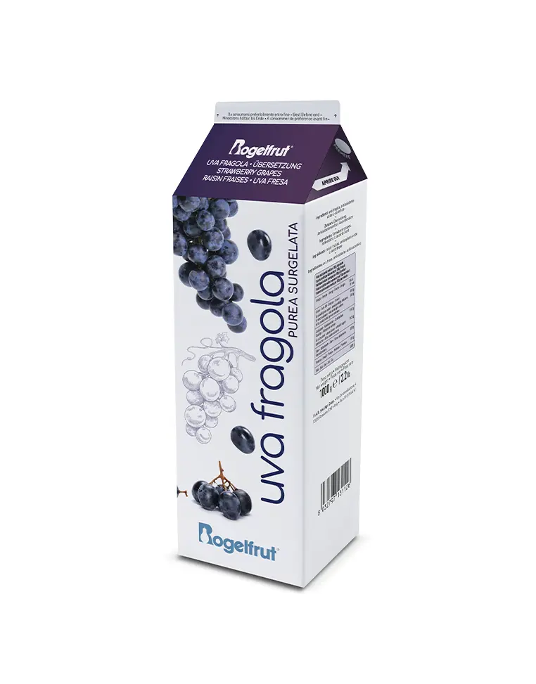 Mraz. ovoc. pyré - Jahodové hrozno