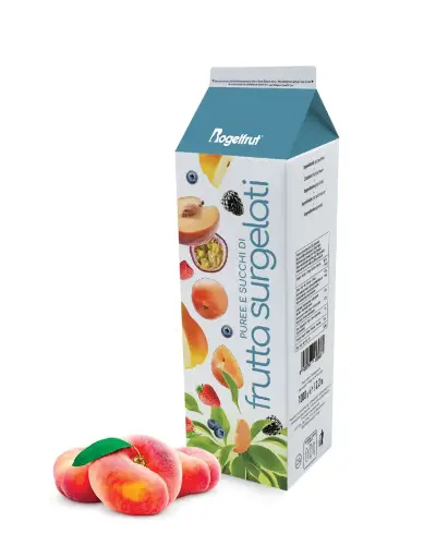 [2357] Mraz. ovoc. pyré - Biela broskyňa